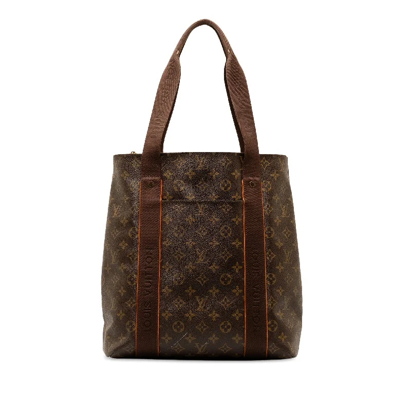 Brown Louis Vuitton Monogram Cabas Beaubourg Tote Bag