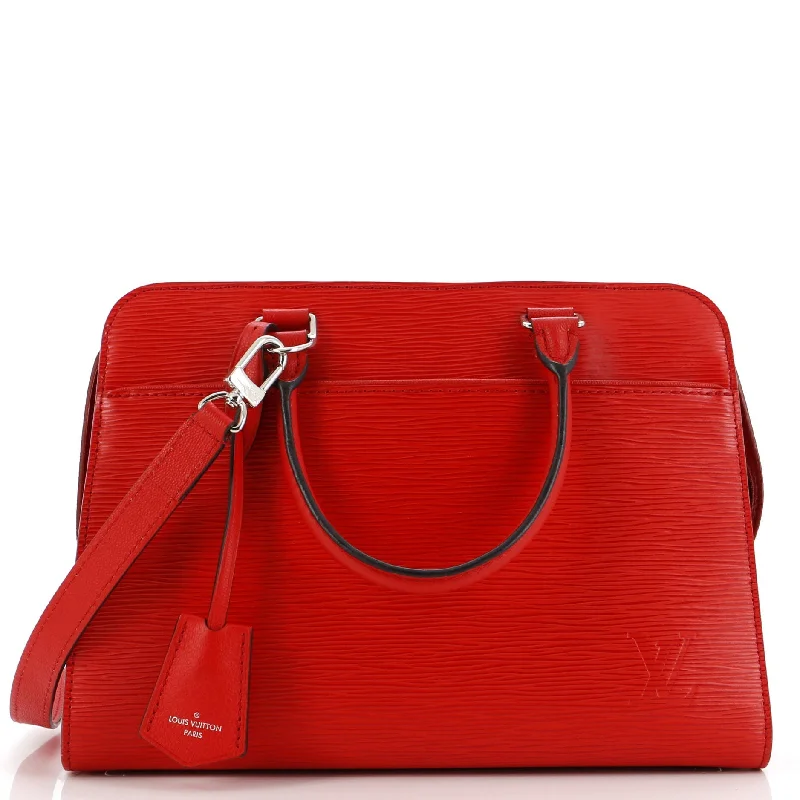 Vaneau Handbag Epi Leather MM