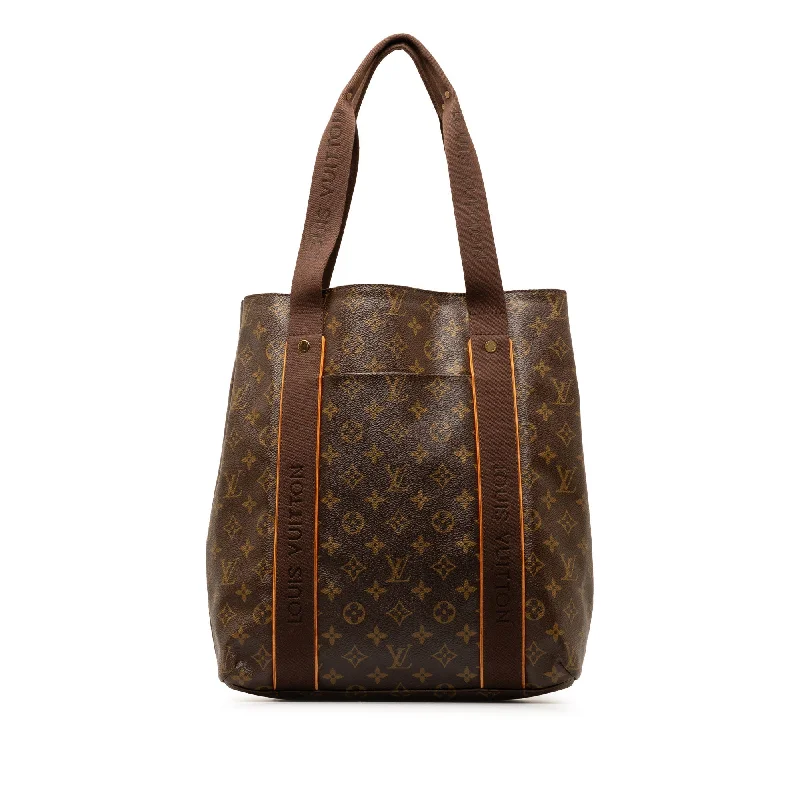 Brown Louis Vuitton Monogram Cabas Beaubourg Tote Bag