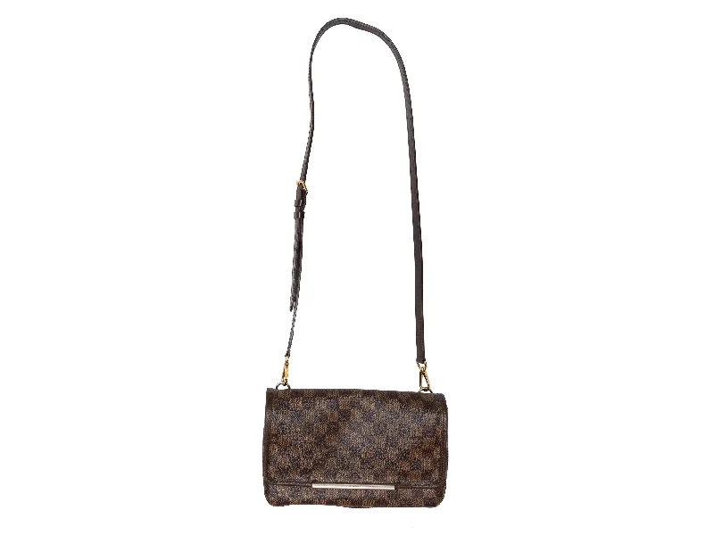 Brown Louis Vuitton Damier Ebene Hoxton PM Crossbody Bag