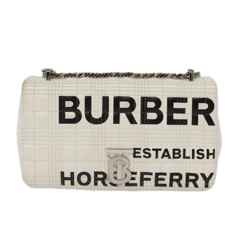 Burberry Horseferry  Patent Leather Shoulder Bag (Pre-Owned)