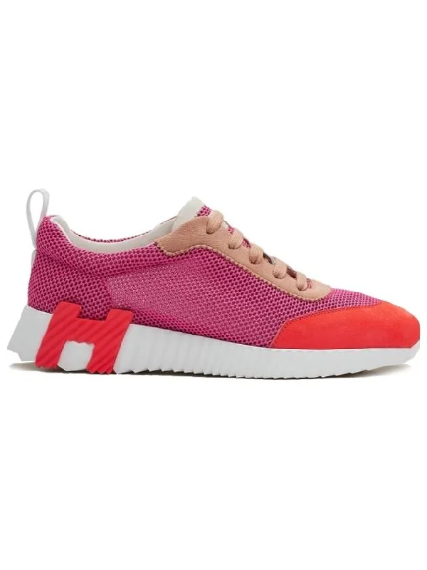 Bouncing Mesh Low Top Sneakers Rose