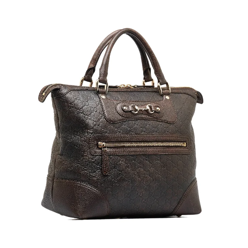 Brown Gucci Guccissima Catherine Tote Bag