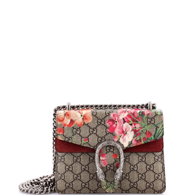 Dionysus Bag Blooms Print GG Coated Canvas Mini