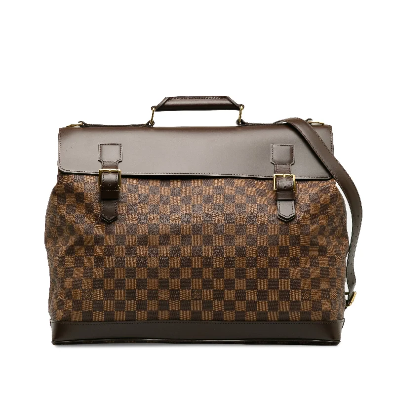 Brown Louis Vuitton Damier Ebene West End PM Travel Bag