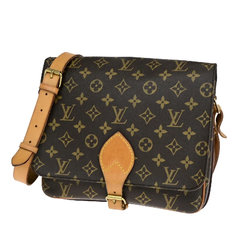 Louis Vuitton Cartouchiere  Canvas Shoulder Bag (Pre-Owned)