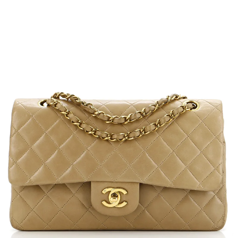 Classic Double Flap Bag Quilted Lambskin Medium