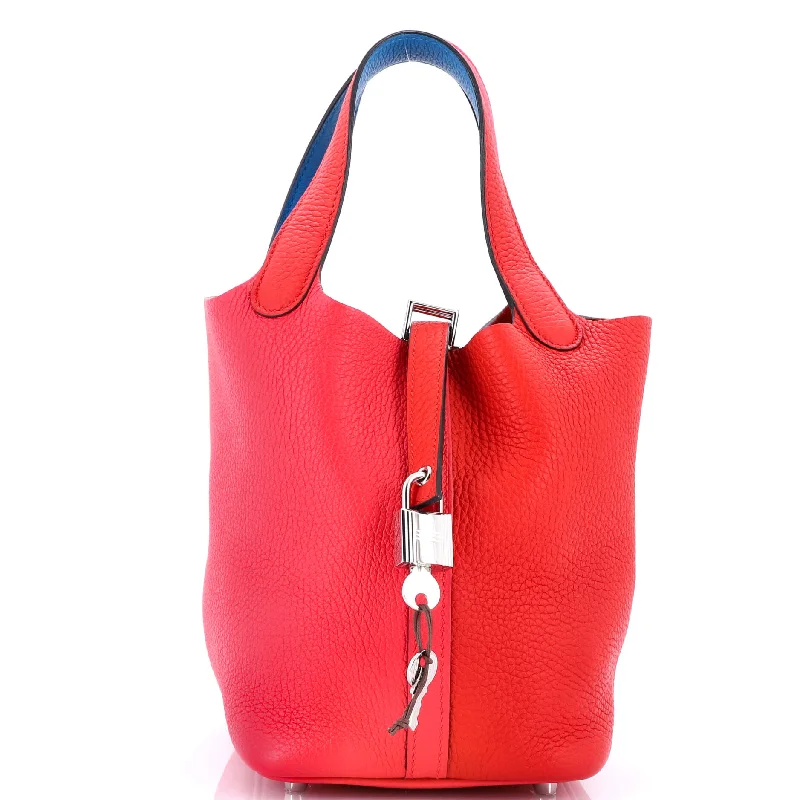 Casaque Picotin Lock Bag Clemence PM