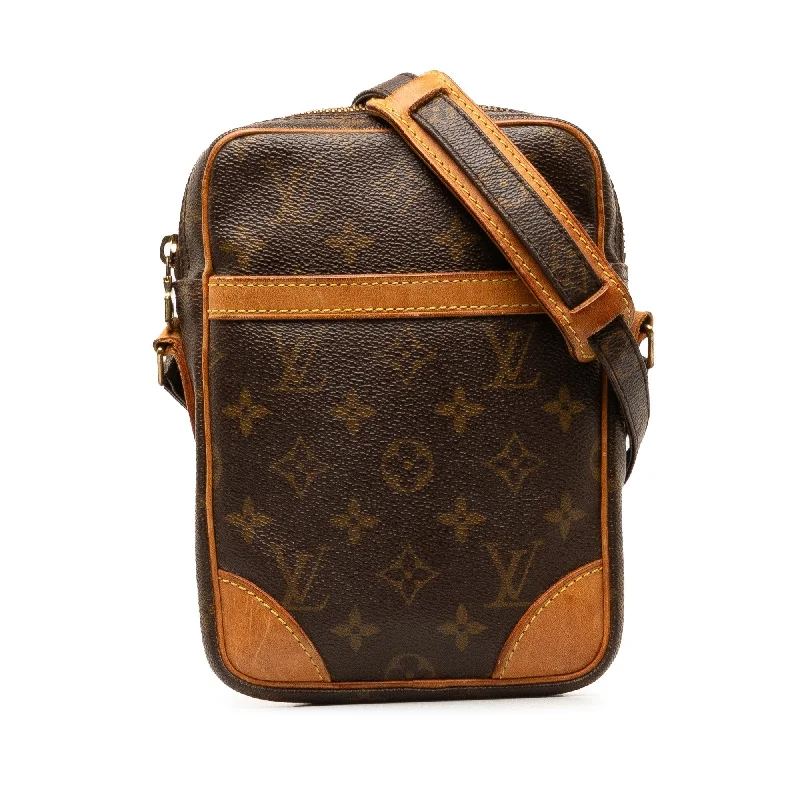 Brown Louis Vuitton Monogram Danube Crossbody Bag