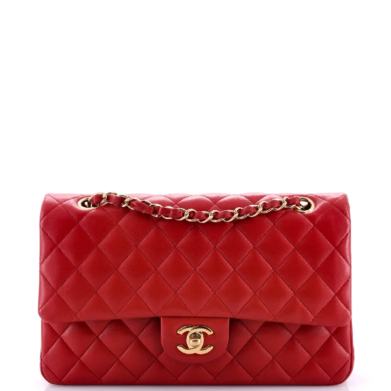 Classic Double Flap Bag Quilted Lambskin Medium