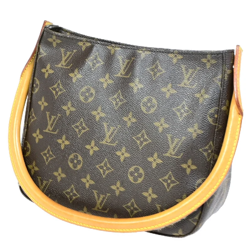 Louis Vuitton Looping Mm  Canvas Shoulder Bag (Pre-Owned)