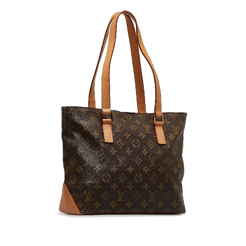 Brown Louis Vuitton Monogram Cabas Piano Tote Bag