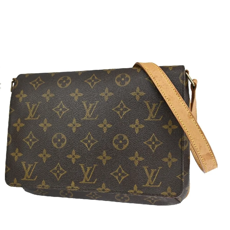 Louis Vuitton Musette Tango  Canvas Shoulder Bag (Pre-Owned)