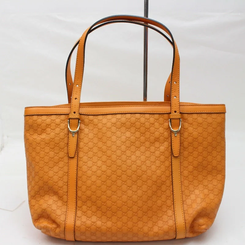 Brand Inspired Gucci Tote Bag Micro Gucci Oranges Leather (SHC7-10811)