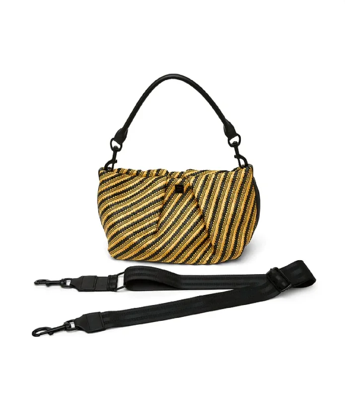 Savannah Bag In Dune Raffia Stripe