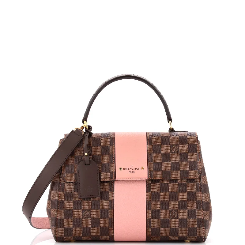 Bond Street Handbag Damier with Leather MM