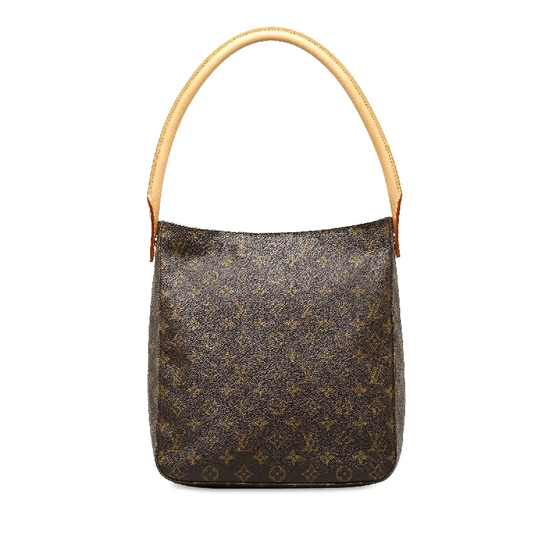 Brown Louis Vuitton Monogram Looping GM Shoulder Bag