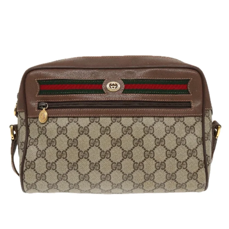 Gucci Ophidia  Canvas Shoulder Bag (Pre-Owned)