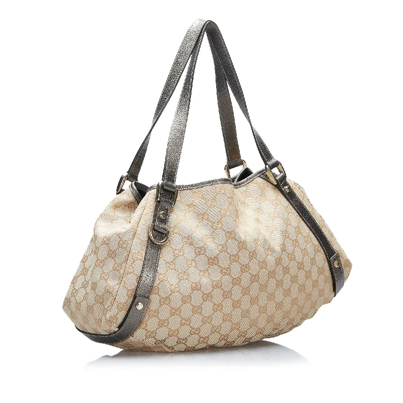 Brown Gucci GG Canvas Abbey Tote