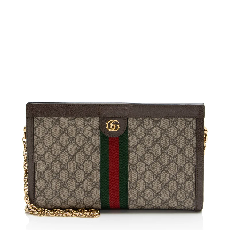 Gucci GG Supreme Ophidia Medium Chain Shoulder Bag