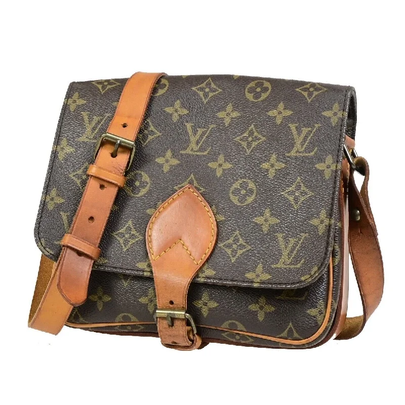 Louis Vuitton Cartouchiere  Canvas Shoulder Bag (Pre-Owned)