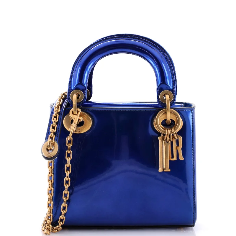 Lady Dior Chain Bag Patent Mini