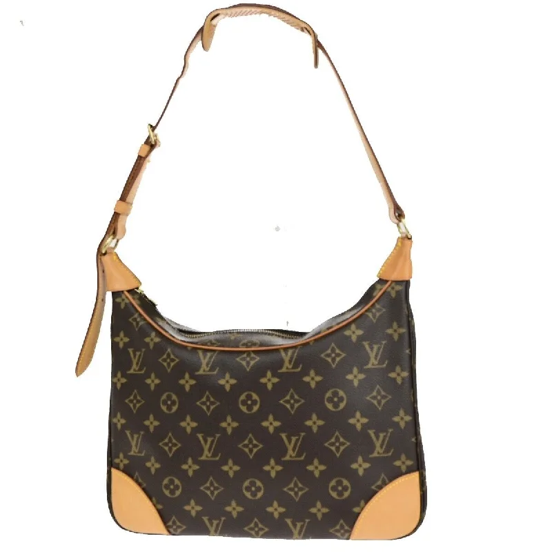 Louis Vuitton Boulogne  Canvas Shoulder Bag (Pre-Owned)