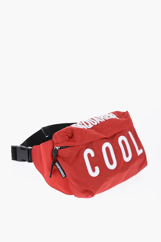 Dsquared2 Kids Nylon Bum Bag With Embossed Logo