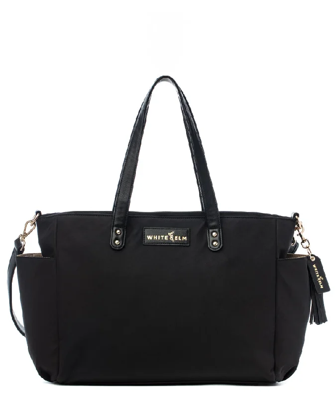 Aquila Tote Bag - Black Nylon