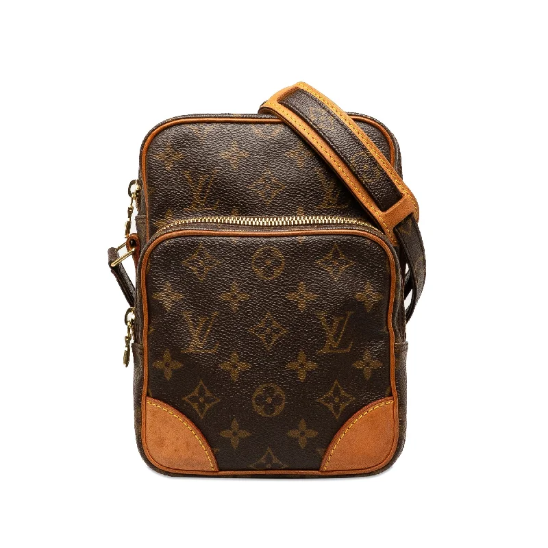 Brown Louis Vuitton Monogram Amazone Crossbody Bag