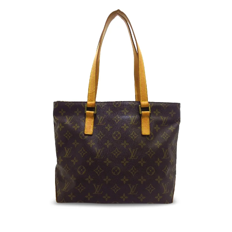 Brown Louis Vuitton Monogram Cabas Piano Tote Bag