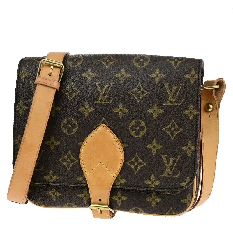 Louis Vuitton Cartouchiere  Canvas Shoulder Bag (Pre-Owned)