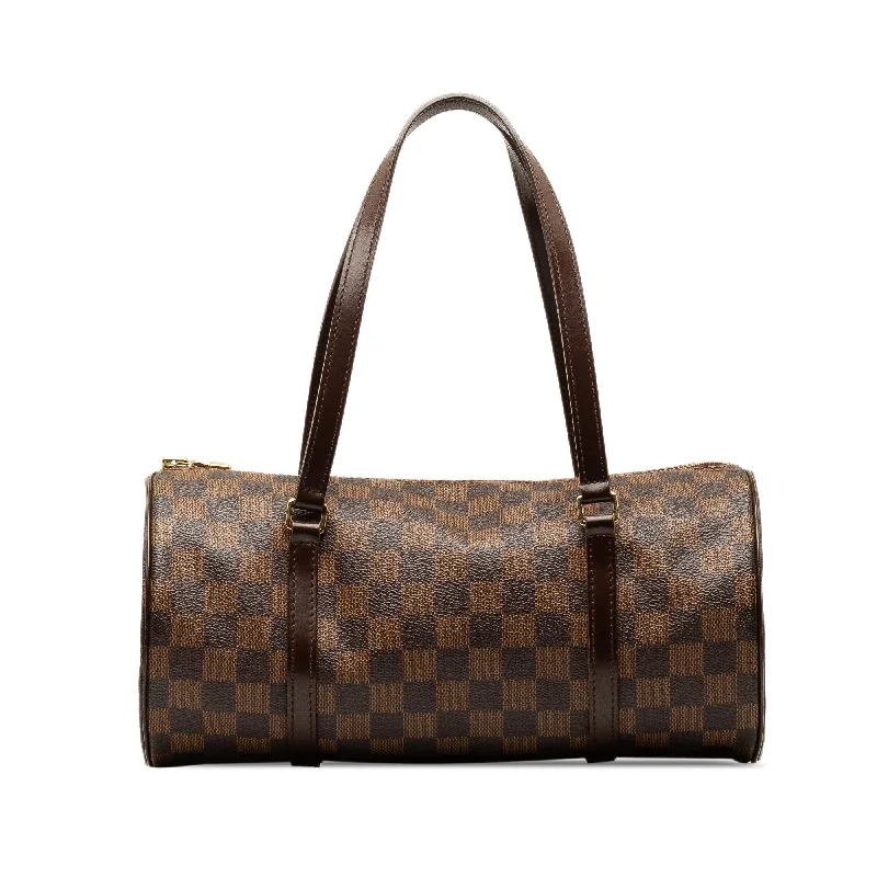 Brown Louis Vuitton Damier Ebene Papillon 30 Handbag