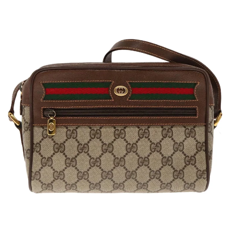 Gucci Ophidia  Canvas Shoulder Bag (Pre-Owned)