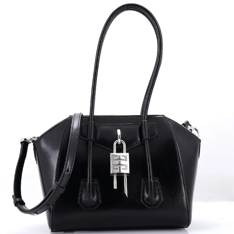 Antigona Lock Bag Leather Mini