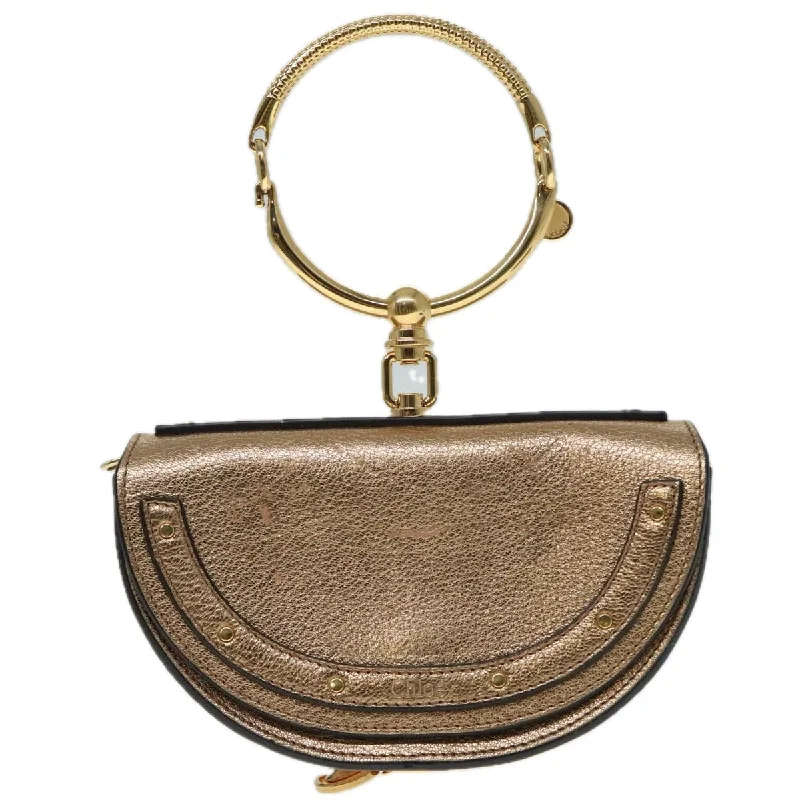 Chloé Nile  Leather Shoulder Bag (Pre-Owned)