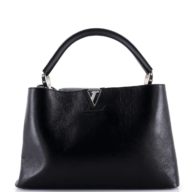 Capucines Bag Glazed Calfskin MM