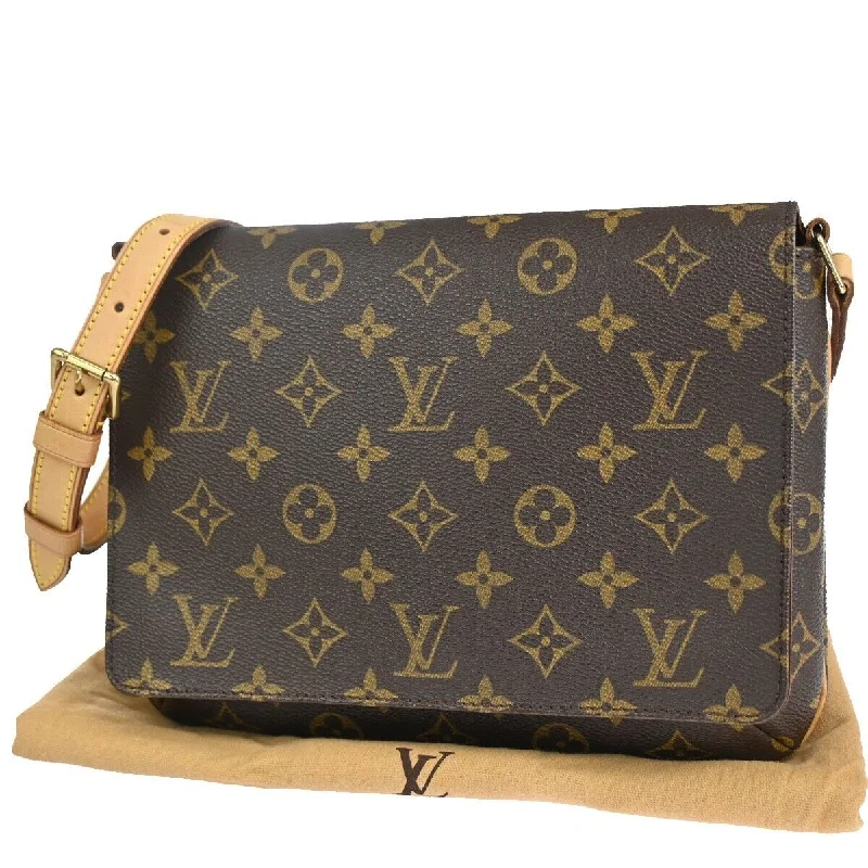 Louis Vuitton Musette Tango  Canvas Shoulder Bag (Pre-Owned)