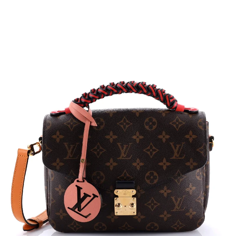 Braided Handle Pochette Metis Monogram Canvas