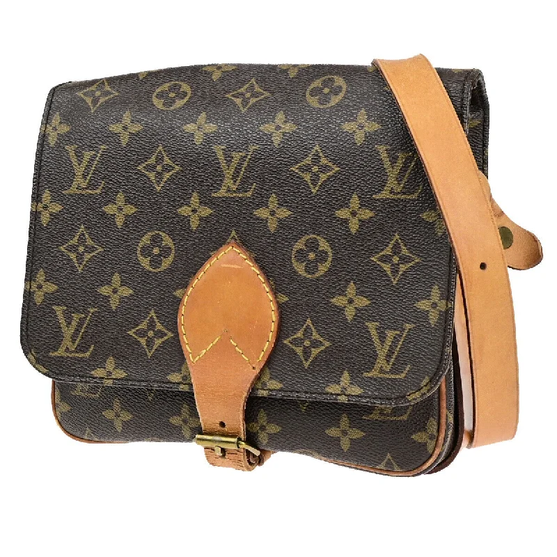 Louis Vuitton Cartouchiere  Canvas Shoulder Bag (Pre-Owned)