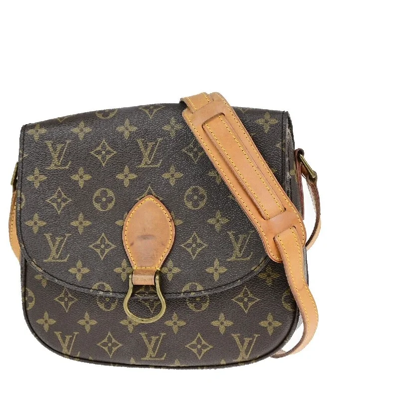 Louis Vuitton Saint Cloud  Canvas Shoulder Bag (Pre-Owned)