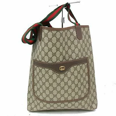 Brand Inspired Gucci Tote Bag Brown PVC