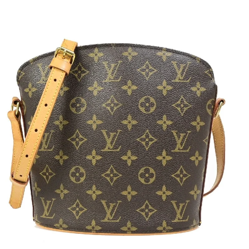 Louis Vuitton Drouot  Canvas Shoulder Bag (Pre-Owned)