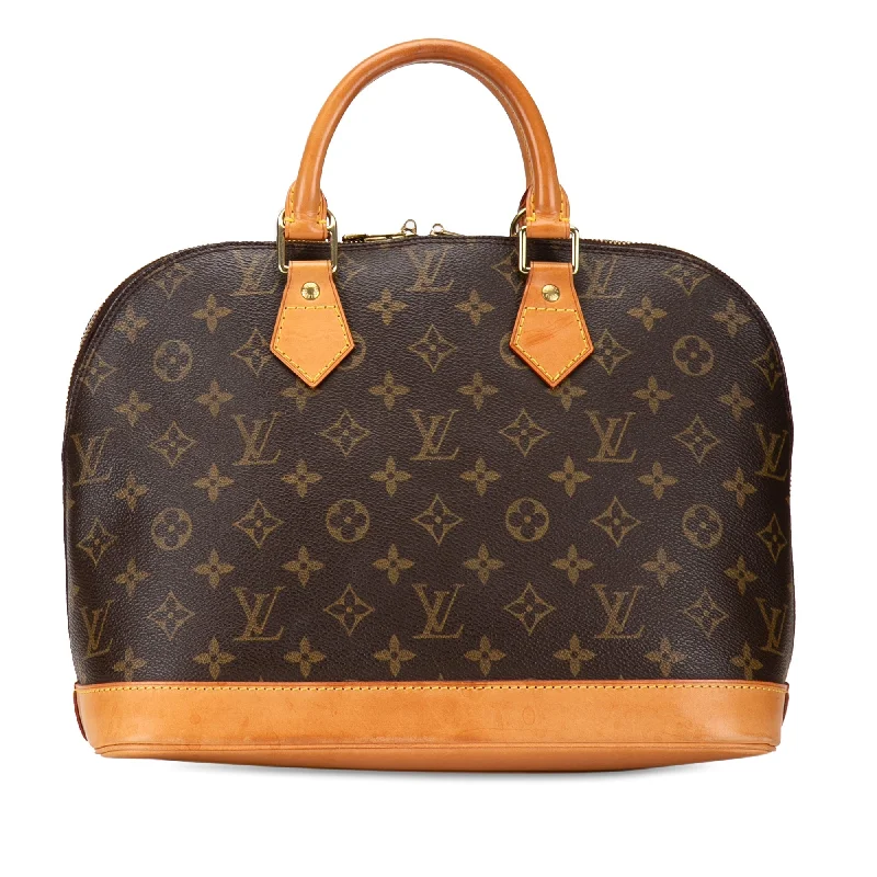 Brown Louis Vuitton Monogram Alma PM Handbag