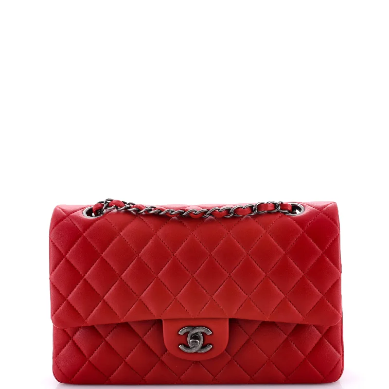 Classic Double Flap Bag Quilted Lambskin Medium