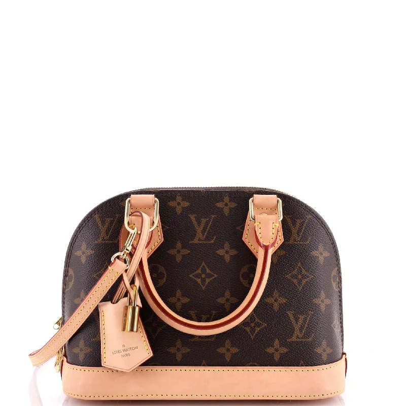 Alma Handbag Monogram Canvas BB