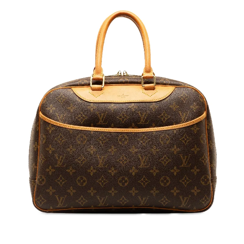 Brown Louis Vuitton Monogram Deauville Handbag