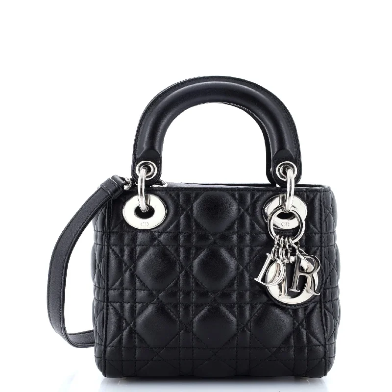 Lady Dior Bag Cannage Quilt Lambskin Mini