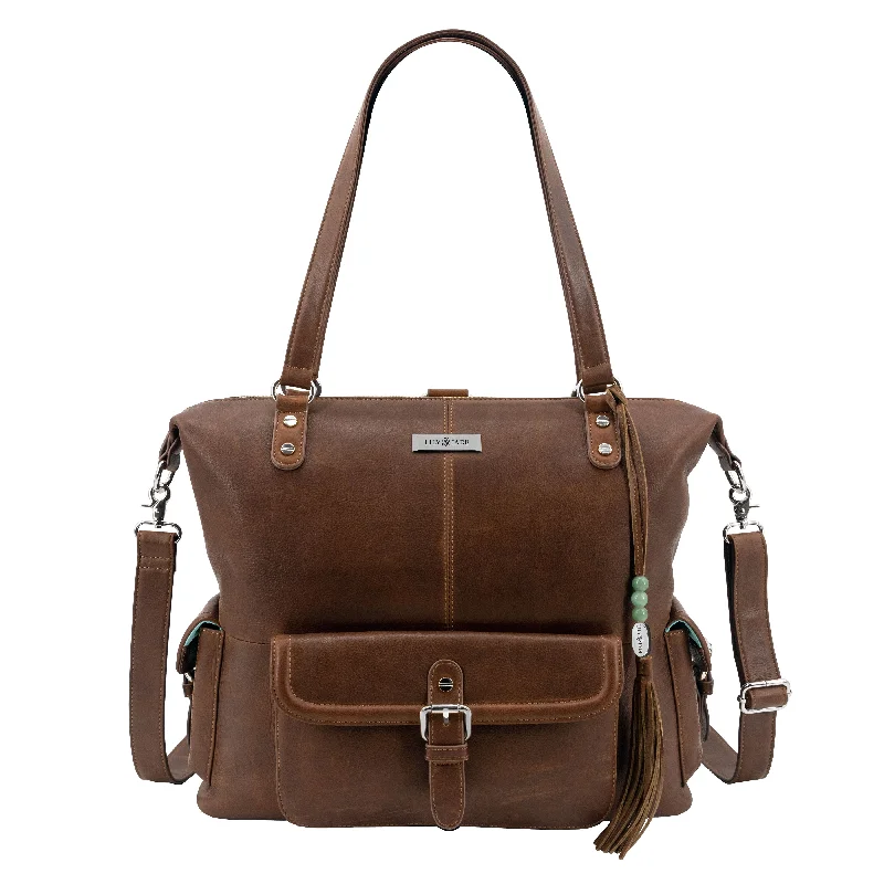 Meggan Convertible Tote (Leather)