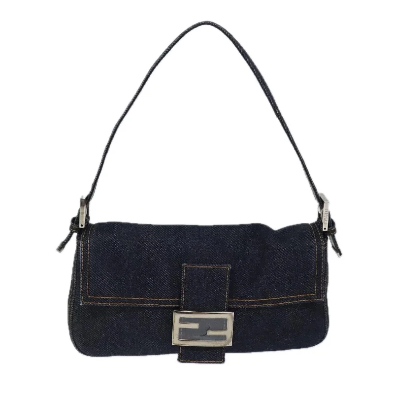 Fendi Mamma Baguette   - Jeans Shoulder Bag (Pre-Owned)